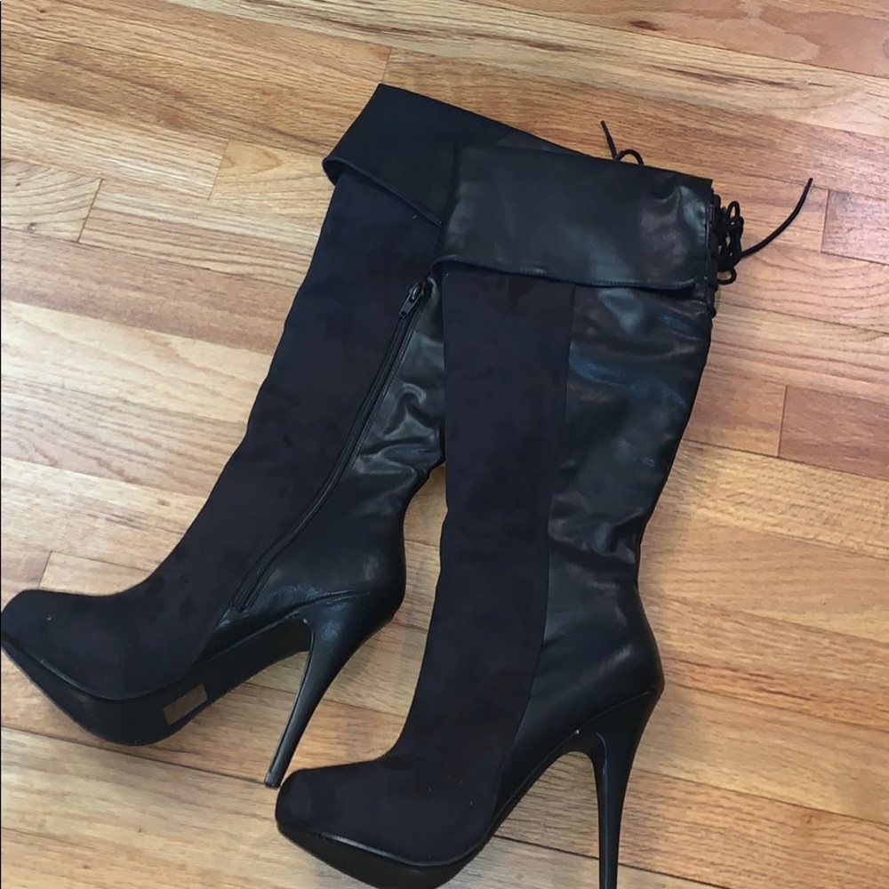 Knee high boots